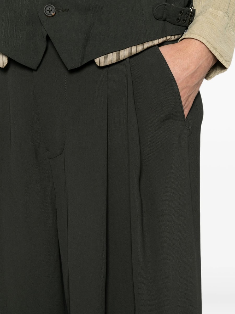 Ziggy Chen Ziggy Chen Pleated Palazzo Pants, view 3