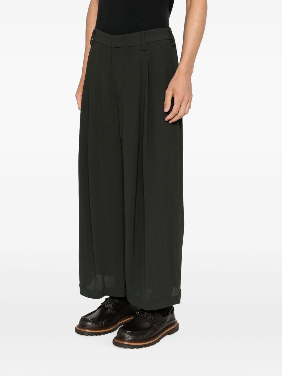 Ziggy Chen Ziggy Chen Pleated Palazzo Pants, view 4