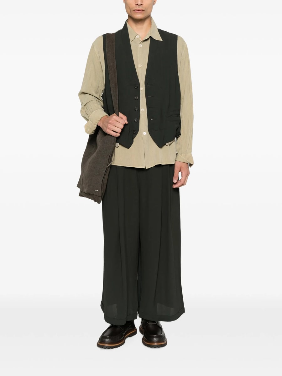 Ziggy Chen Ziggy Chen Pleated Palazzo Pants, view 5