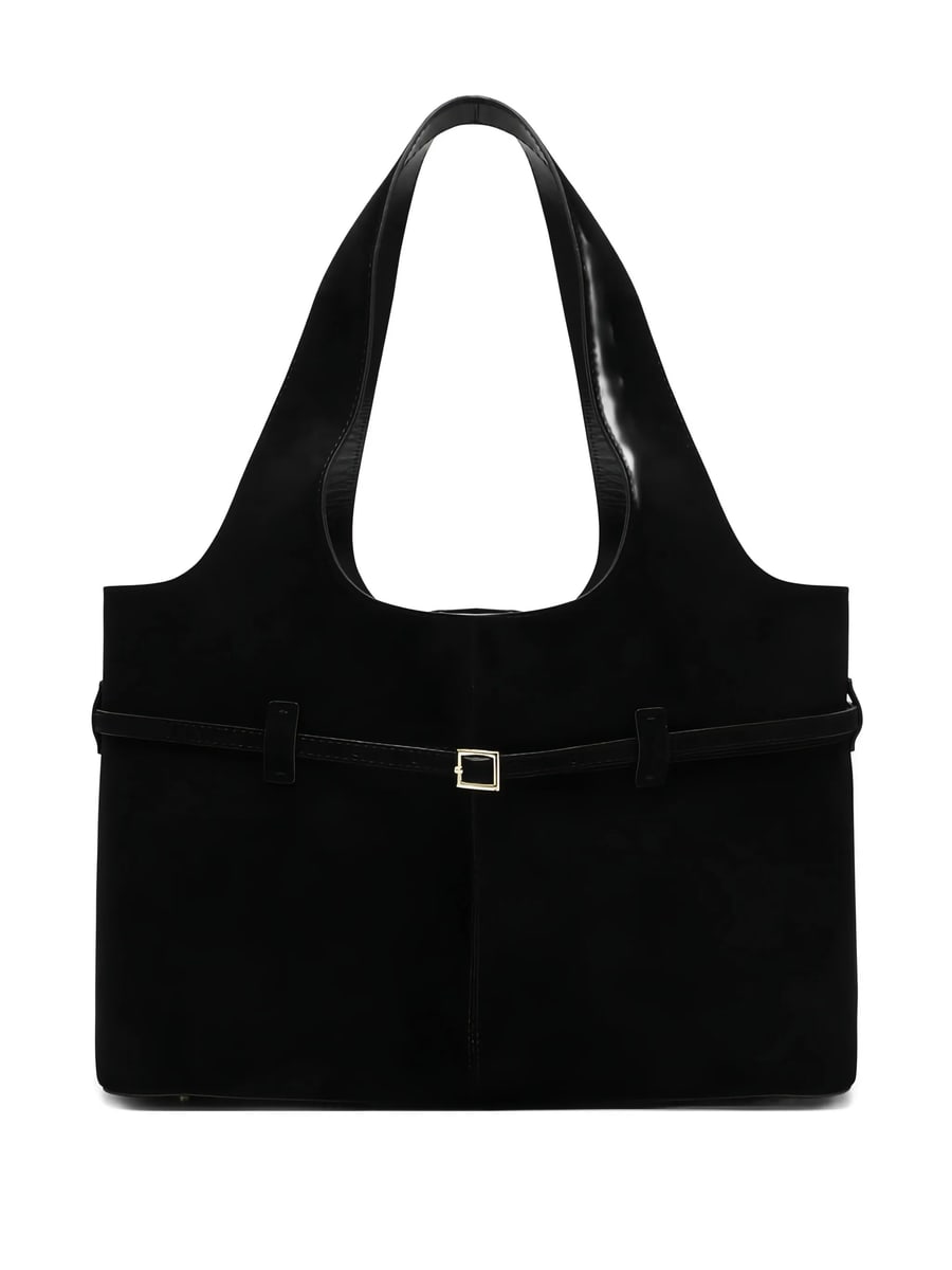Manu Atelier Manu Atelier Cambon Cabas Suede Tote Bag