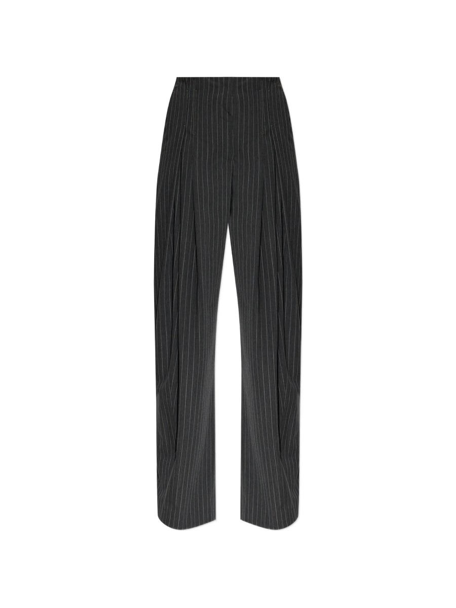 Iro Iro Kalei Pinstripe-pattern Pleated Trousers