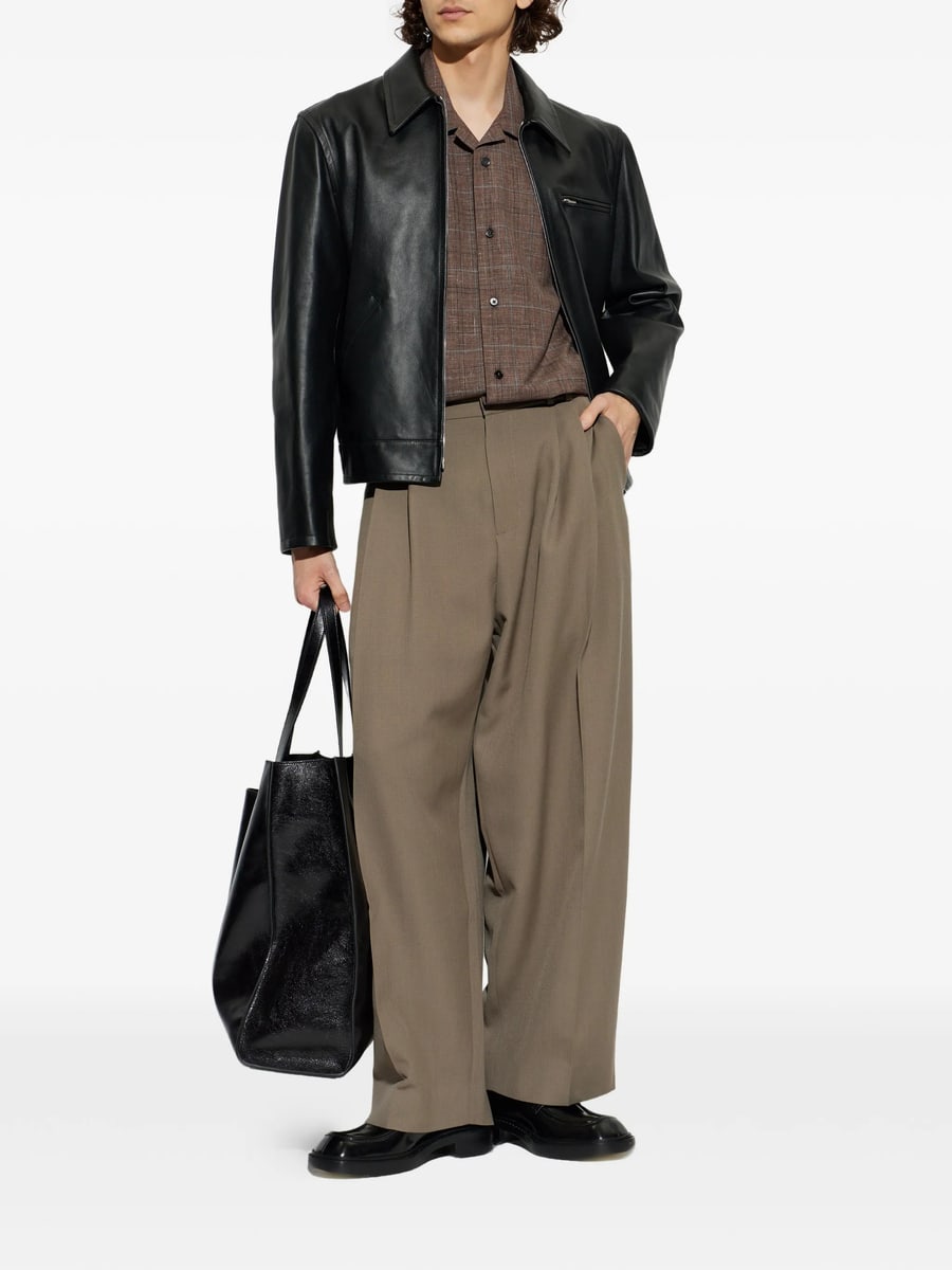 Studio Nicholson Studio Nicholson Pleated Trousers, view 4