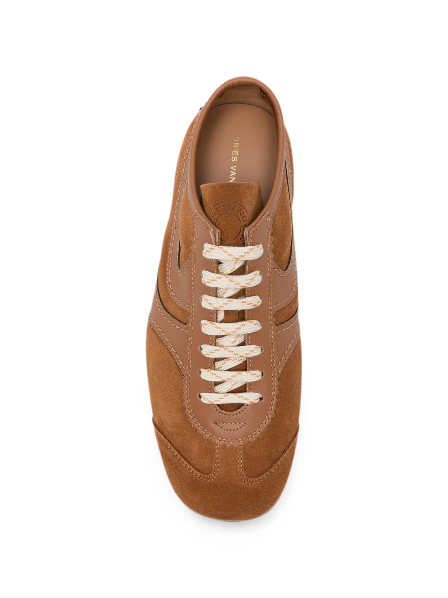 Dries Van Noten Dries Van Noten Suede Sneakers, view 3