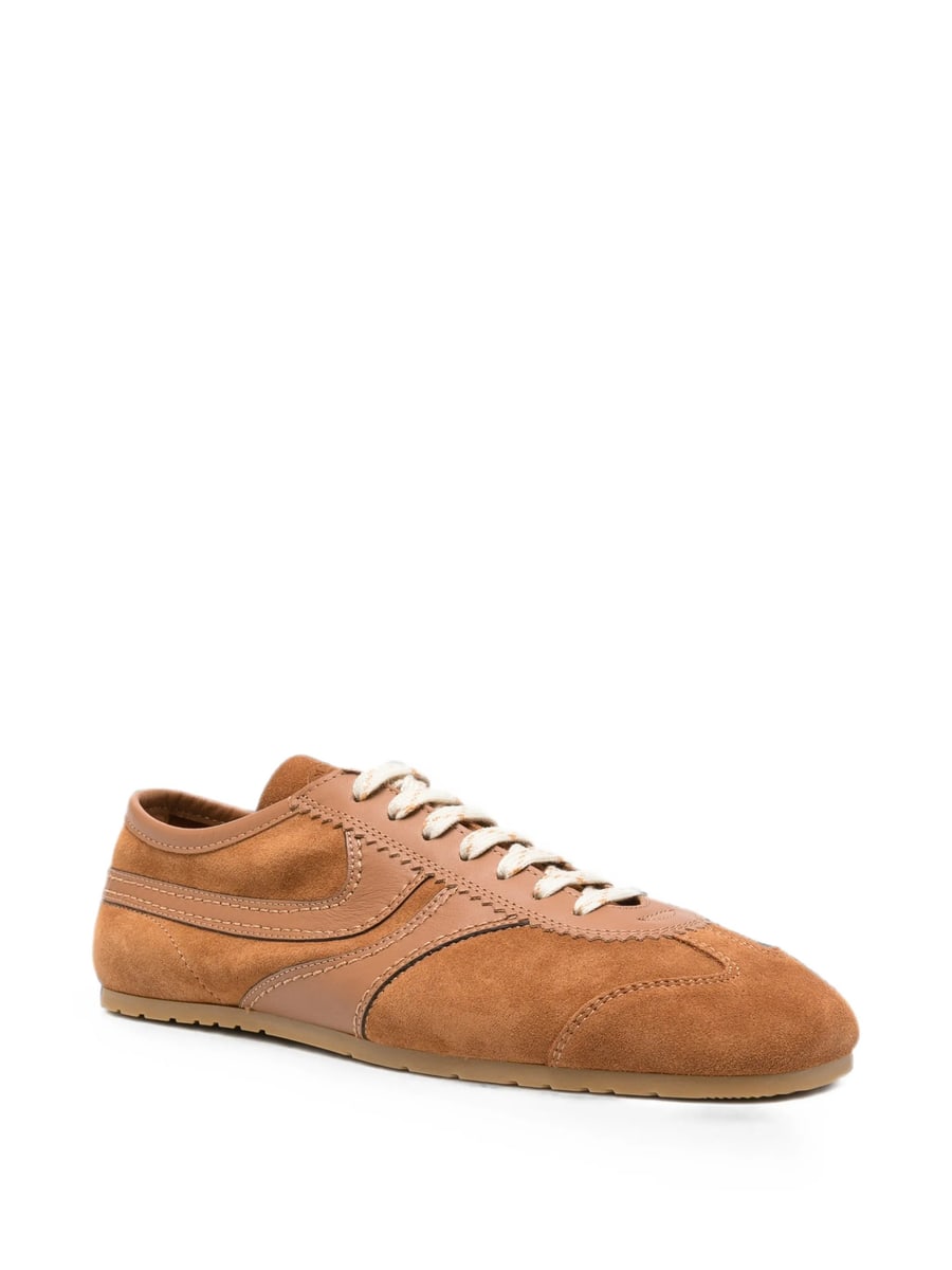 Dries Van Noten Dries Van Noten Suede Sneakers, view 4