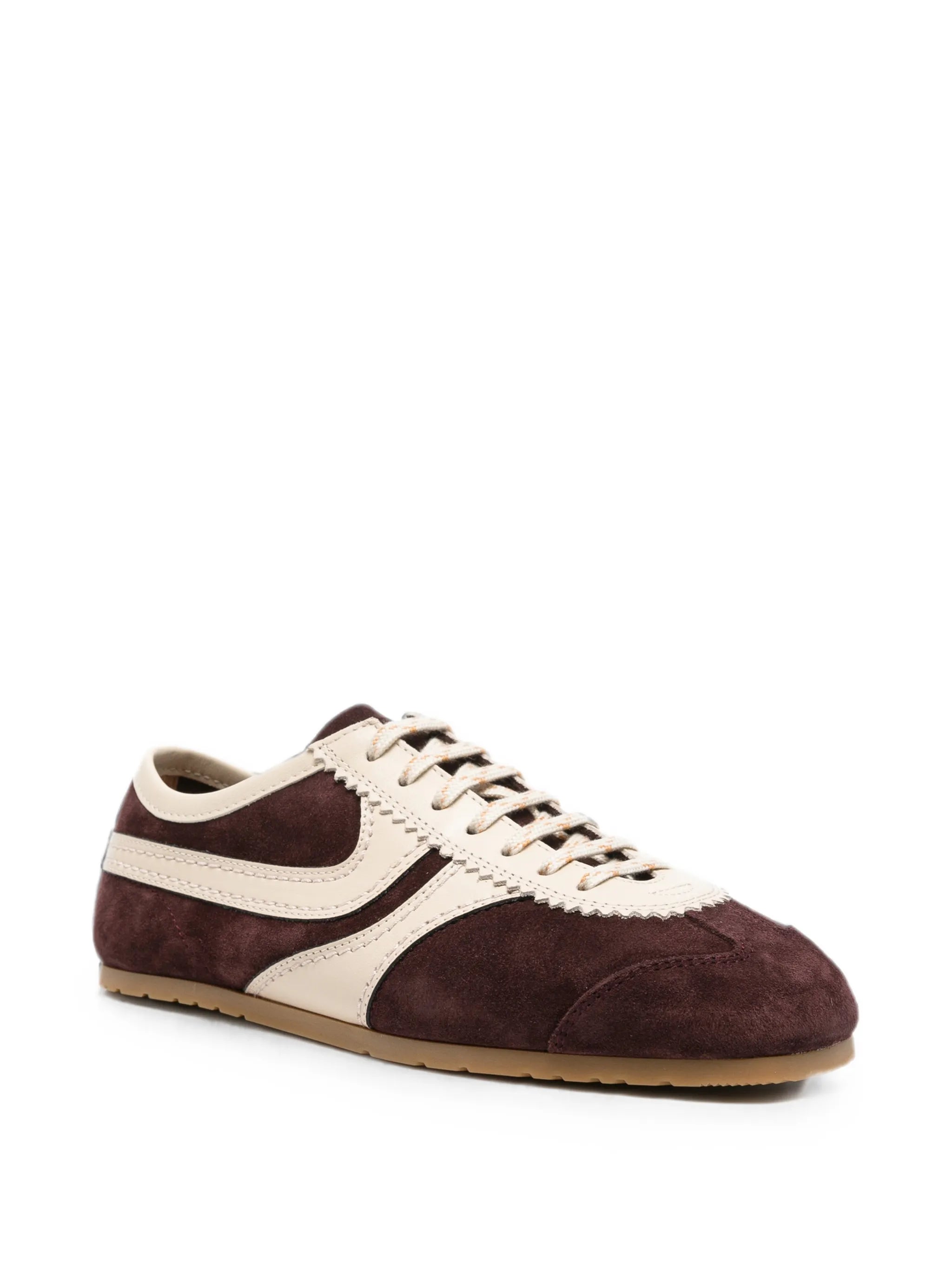 Dries Van Noten Dries Van Noten Suede Panelled Sneakers, view 2