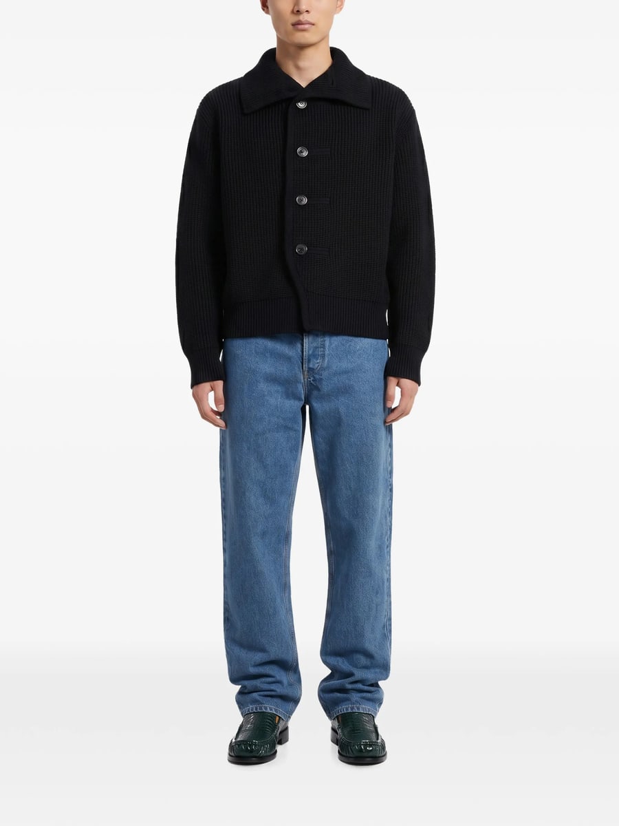 Dries Van Noten Dries Van Noten Chunky Wool Cardigan, view 4