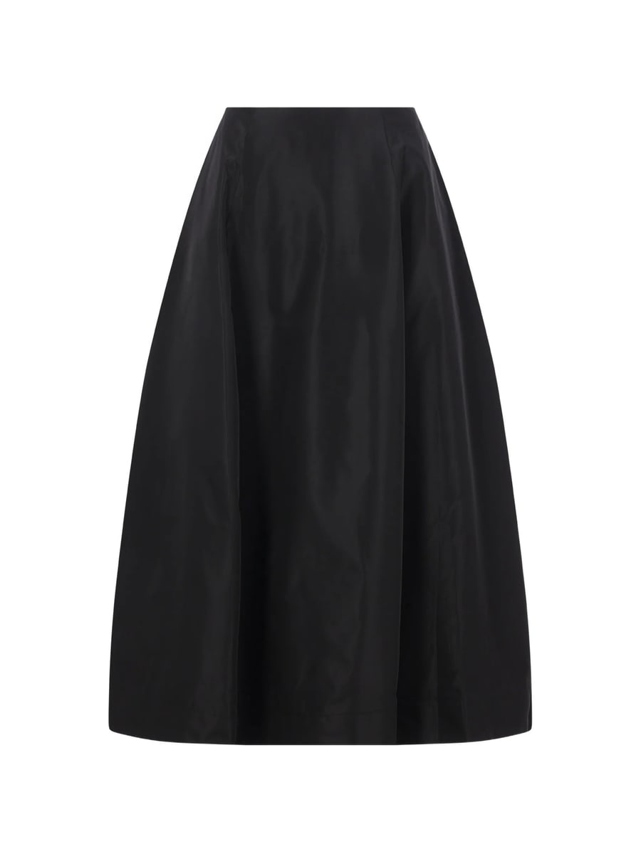 Simone Rocha Simone Rocha Taffeta Circle Midi Skirt