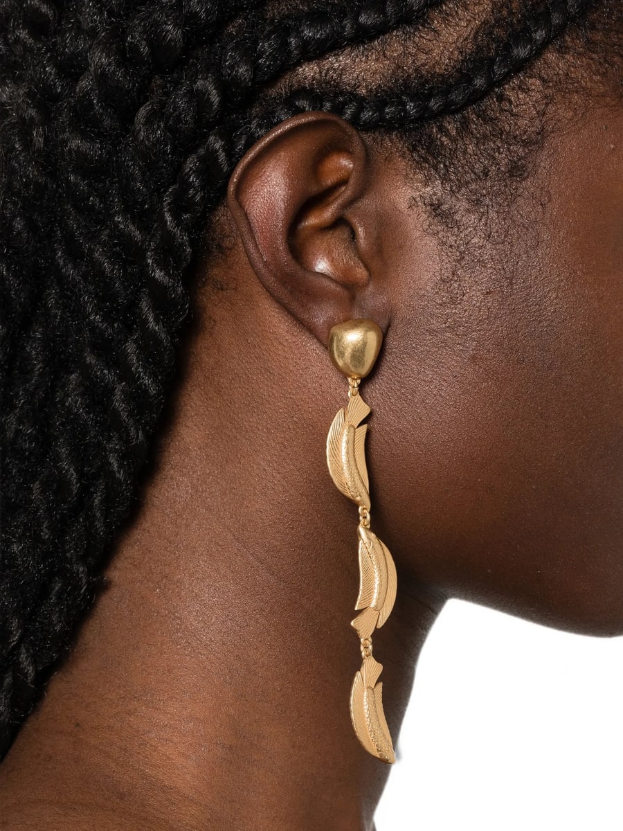 Cult Gaia Cult Gaia Neemo Trio Fish-pendant Drop Earrings, view 3
