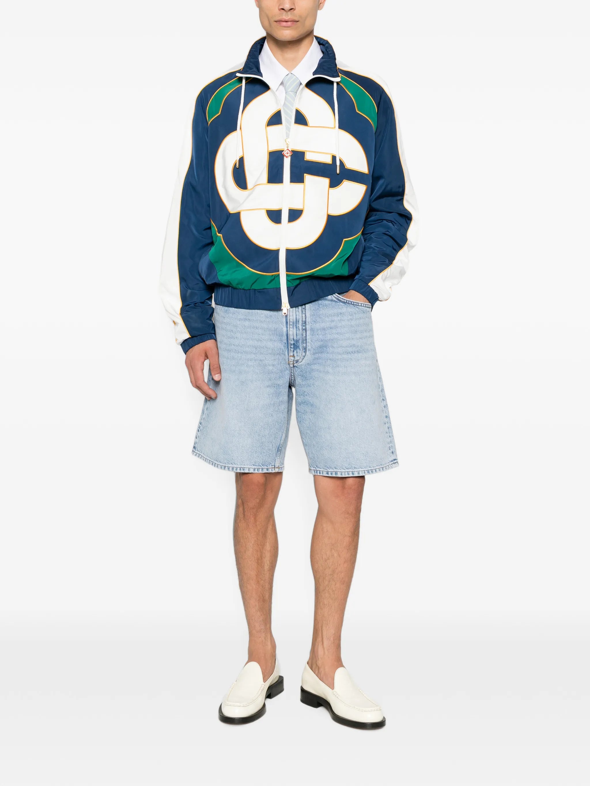 Casablanca Casablanca Zip-fastening Logo-detail Jacket, view 2