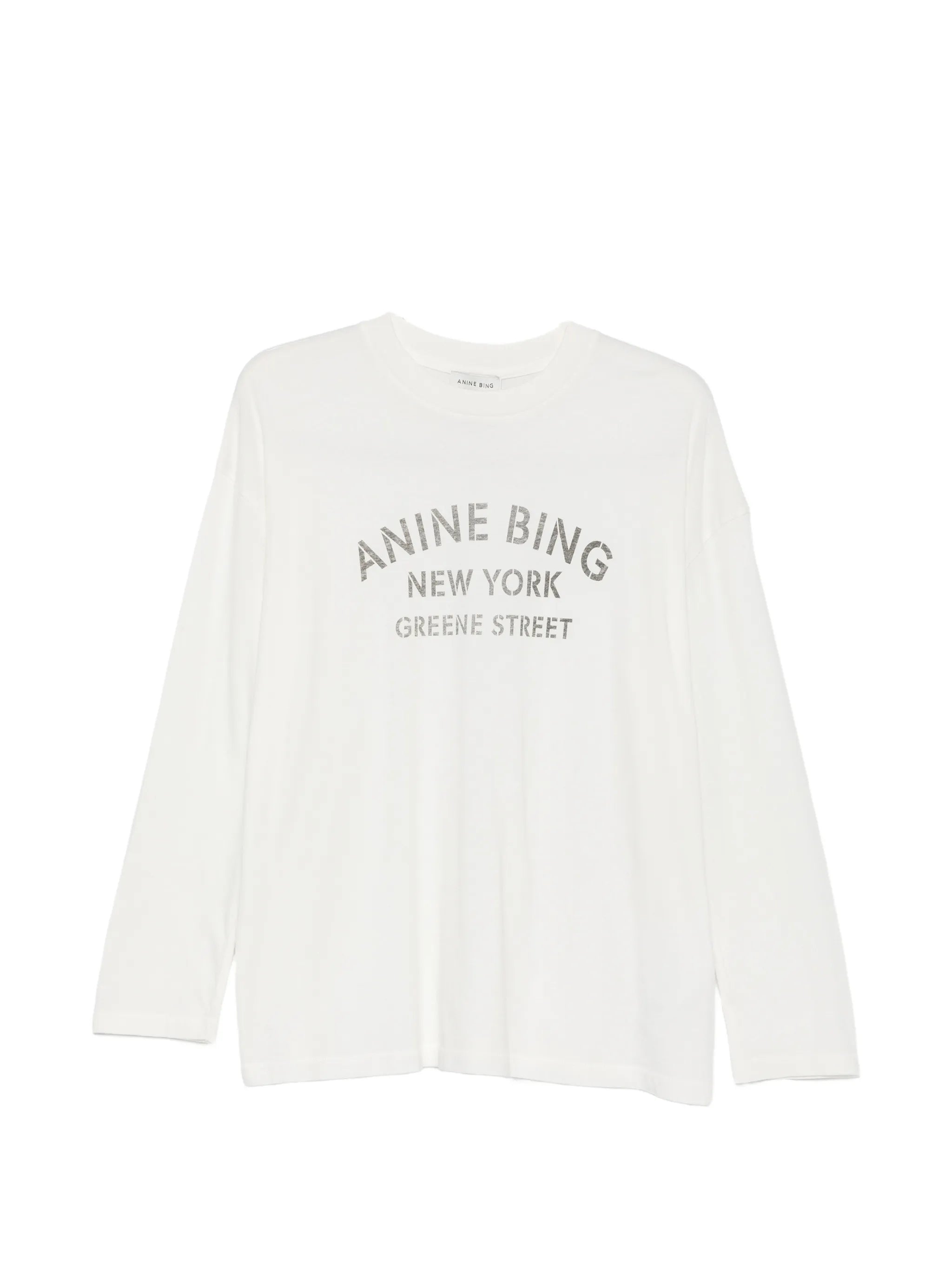 Anine Bing Anine Bing Logo-print Long-sleeve T-shirt