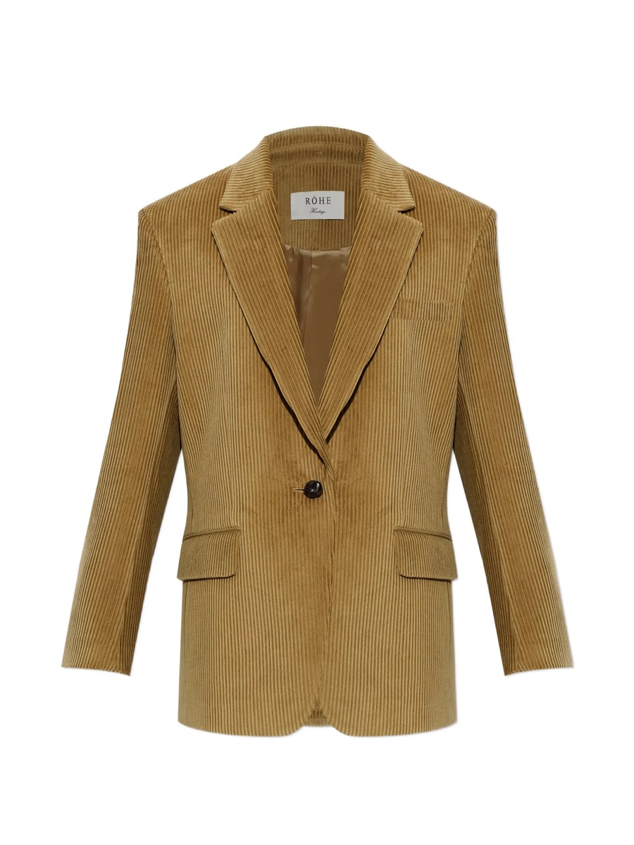 Rohe Rohe Corduroy Single-vent Blazer