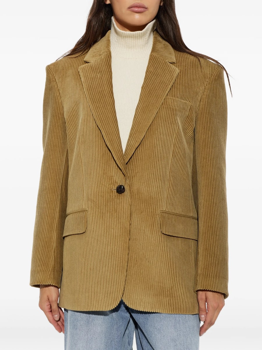 Rohe Rohe Corduroy Single-vent Blazer, view 4