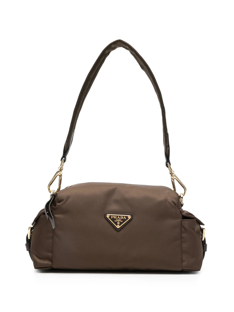 Prada Prada Logo-plaque Tote Bag
