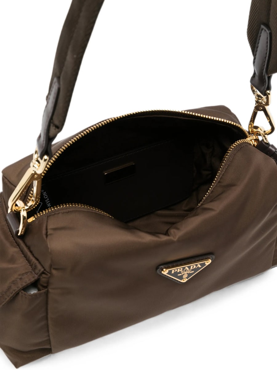 Prada Prada Logo-plaque Tote Bag, view 2