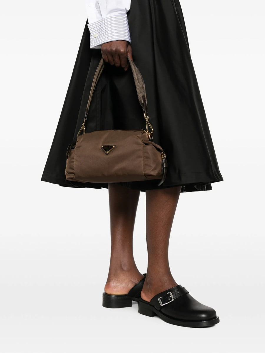 Prada Prada Logo-plaque Tote Bag, view 3