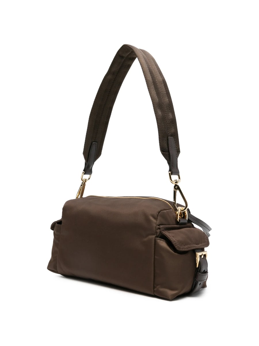 Prada Prada Logo-plaque Tote Bag, view 4