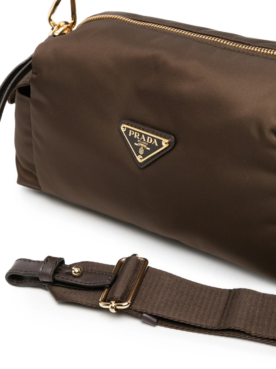 Prada Prada Logo-plaque Tote Bag, view 5