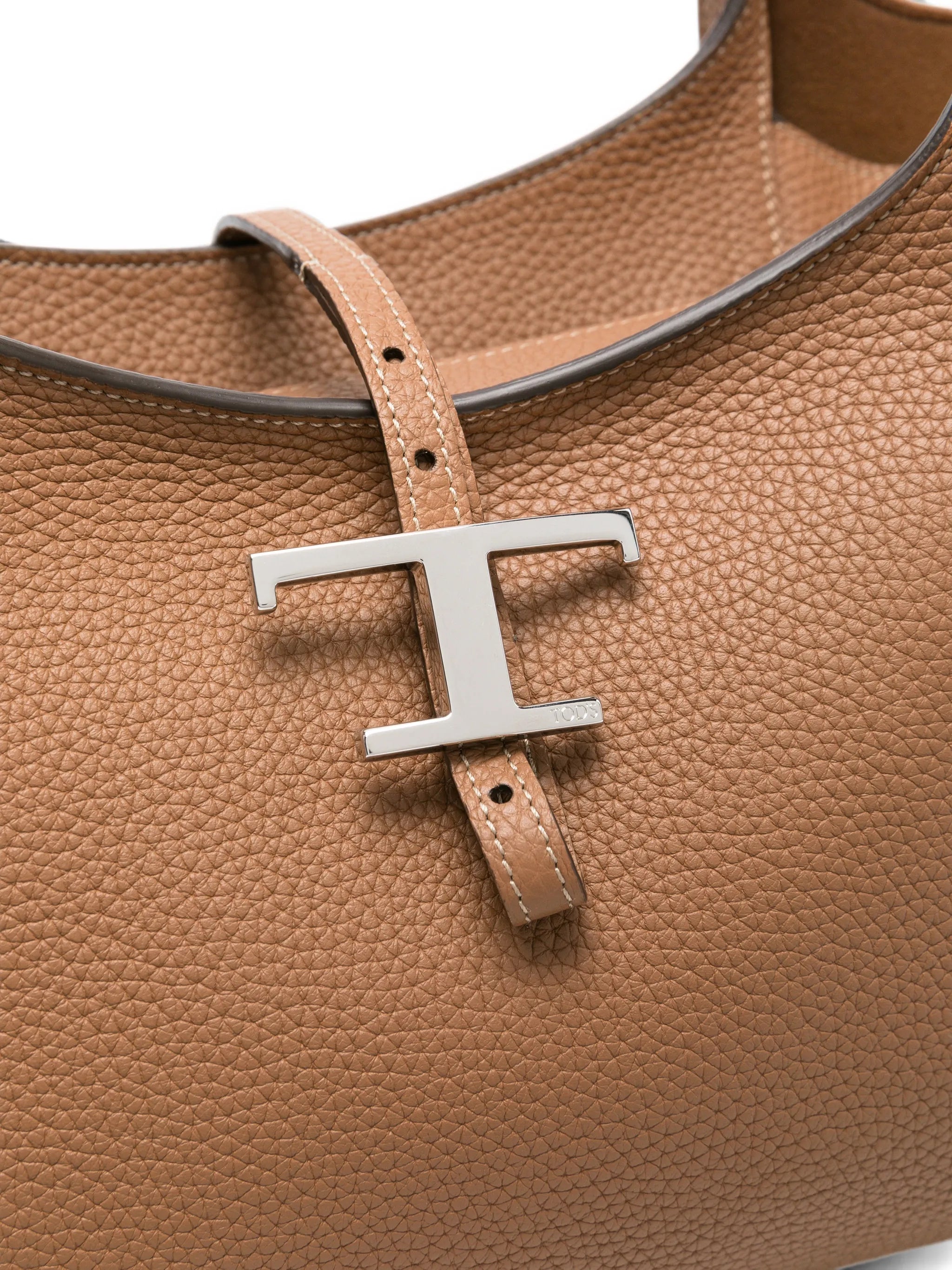 Tod's Tod's T Timeless Leather Shoulder Bag, view 2