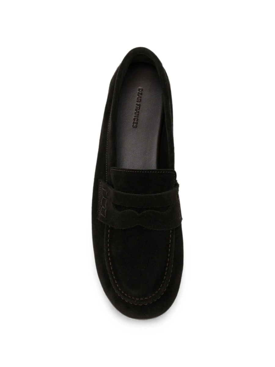 Dear Frances Dear Frances Balla Suede Loafers, view 3