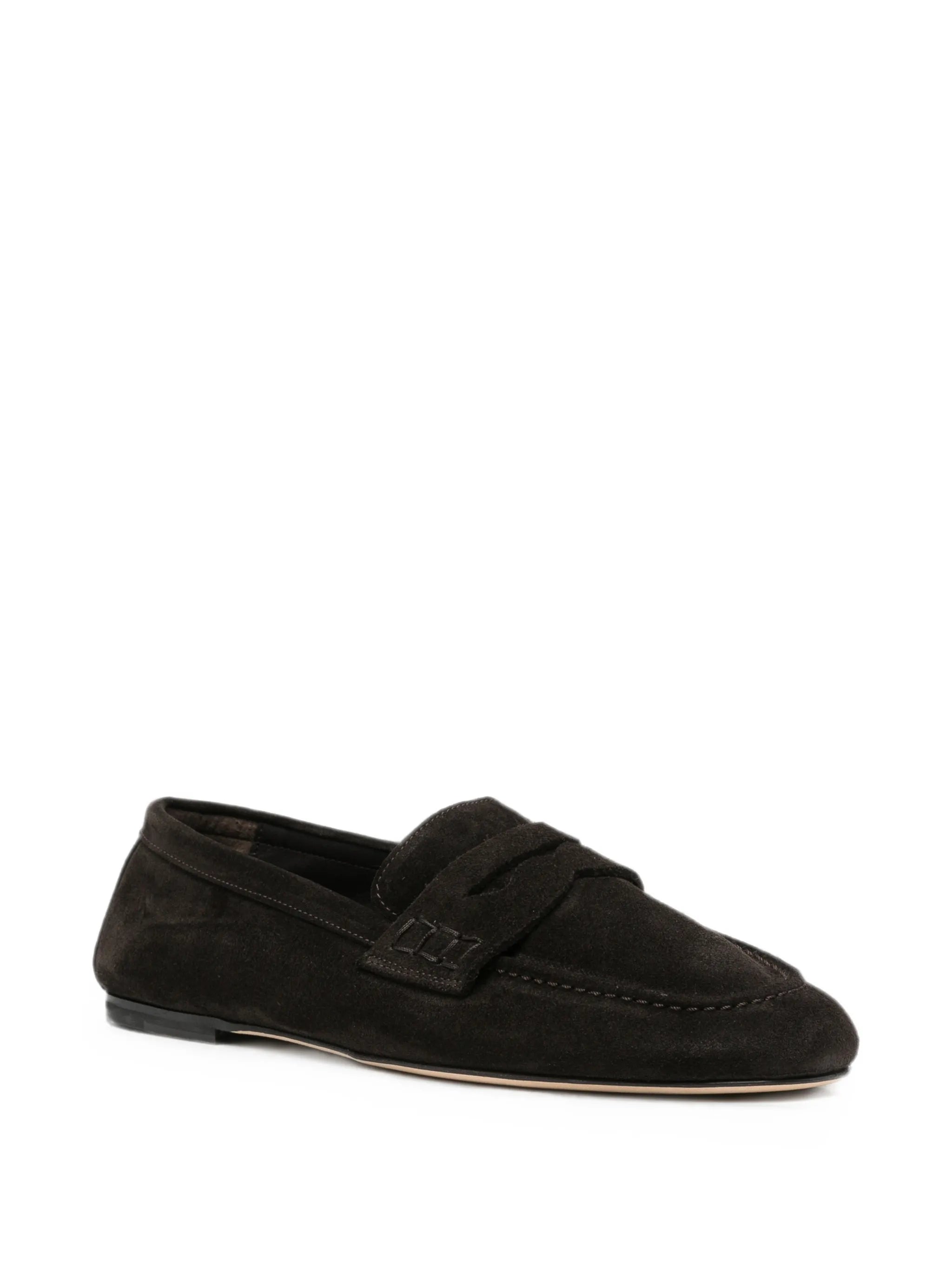 Dear Frances Dear Frances Balla Suede Loafers, view 2