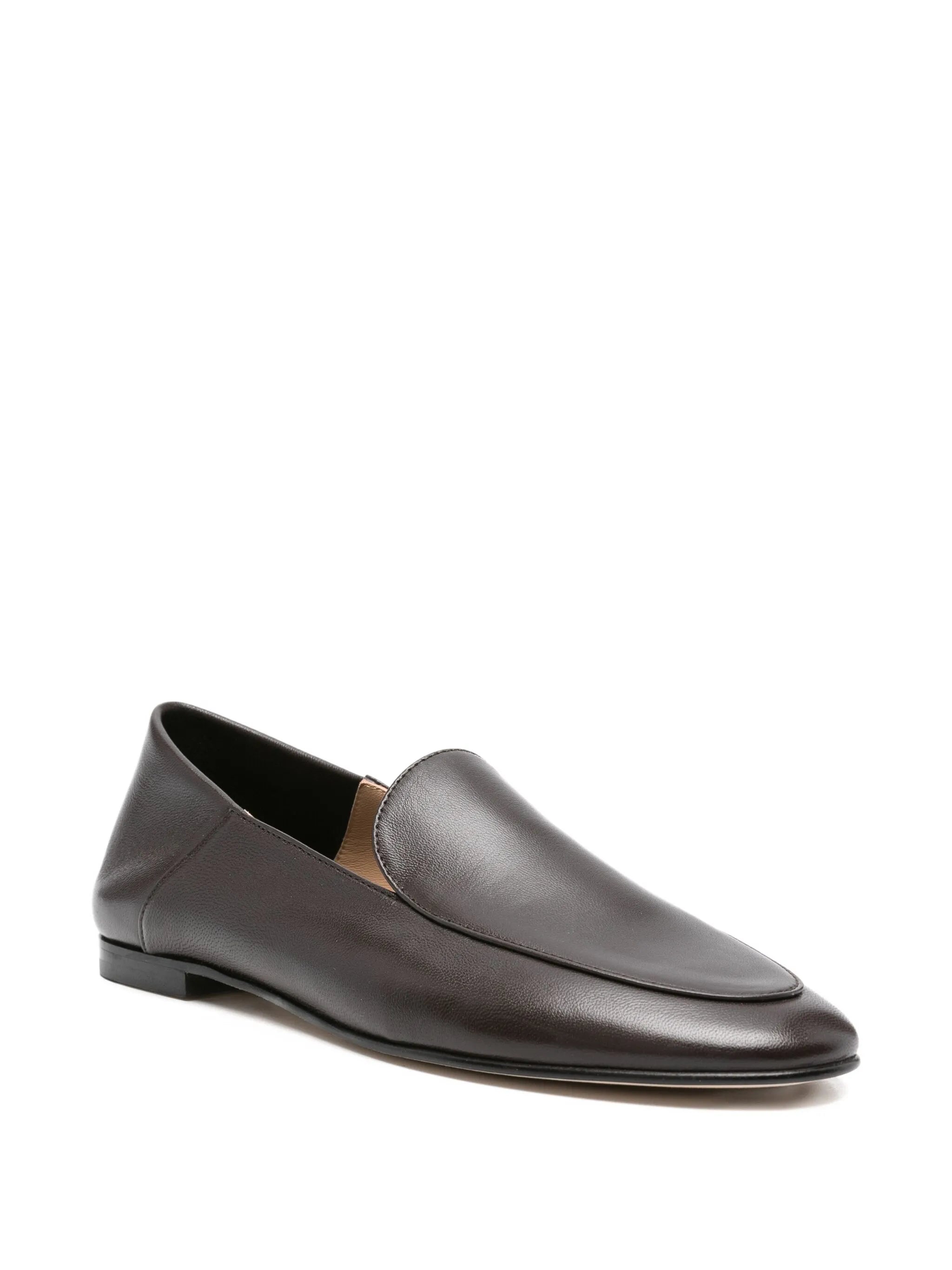 Dear Frances Dear Frances Gio Pointed-toe Leather Loafers, view 2