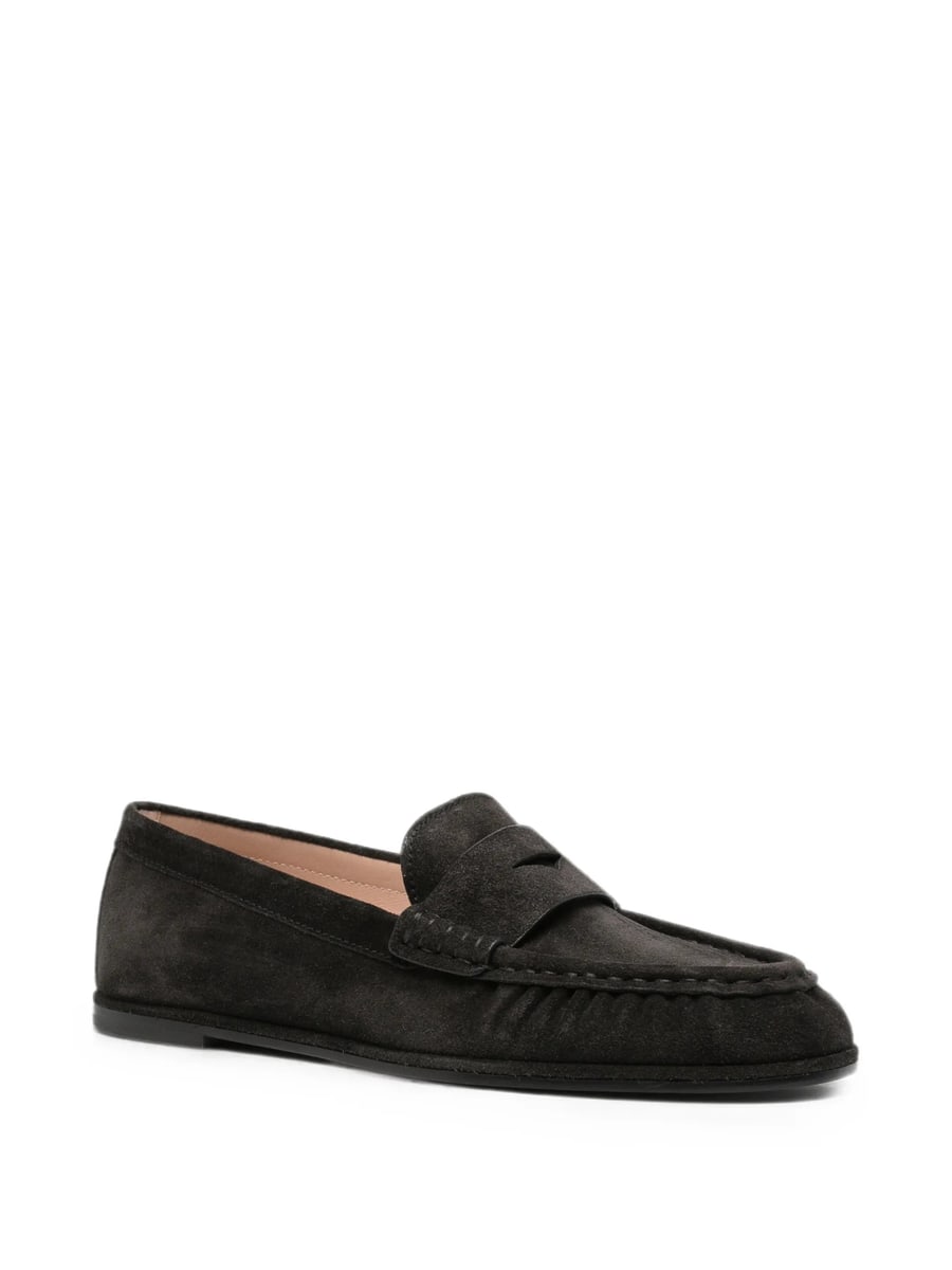 Stuart Weitzman Stuart Weitzman Suede Slip-on Loafers, view 3