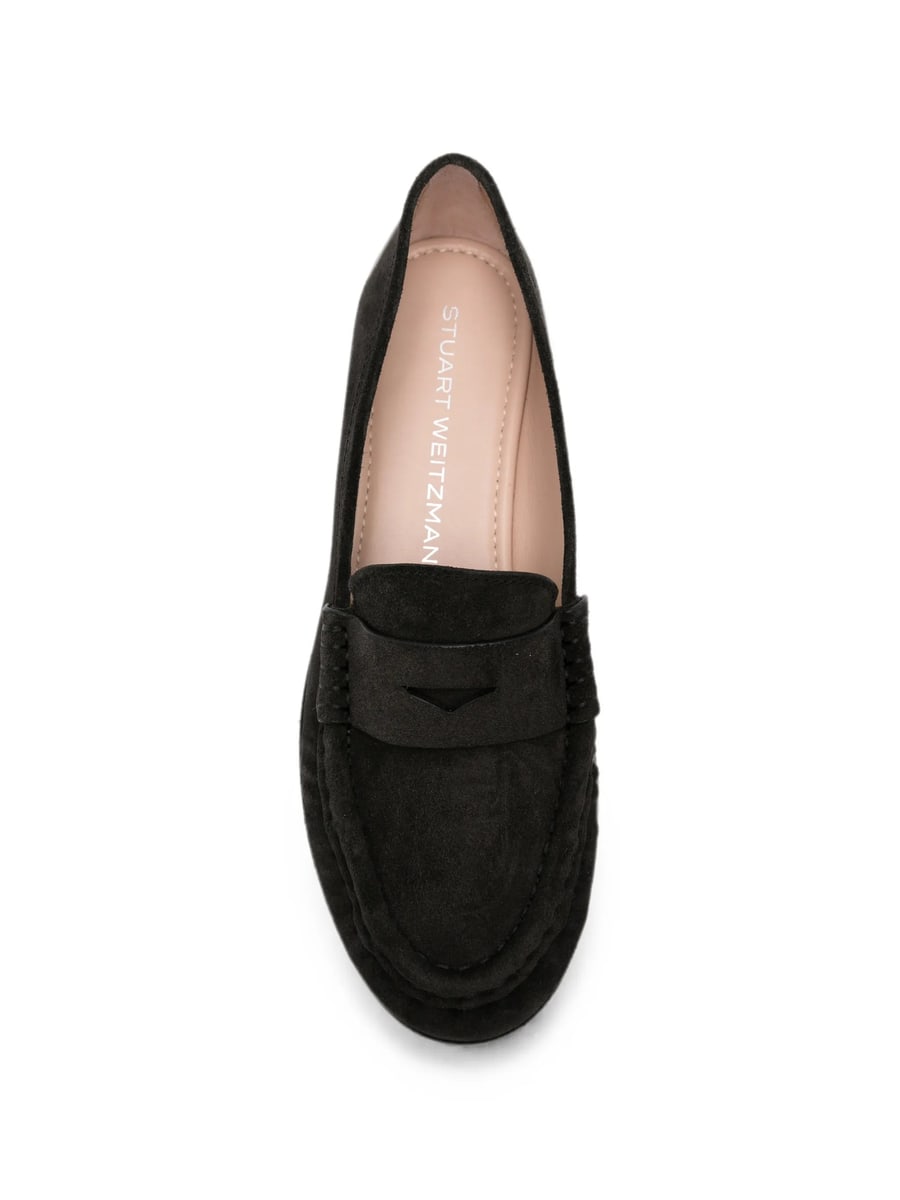 Stuart Weitzman Stuart Weitzman Suede Slip-on Loafers, view 4