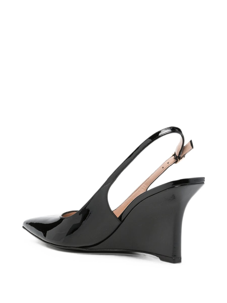 Stuart Weitzman Stuart Weitzman Wedge-heel Slingback Pumps, view 2
