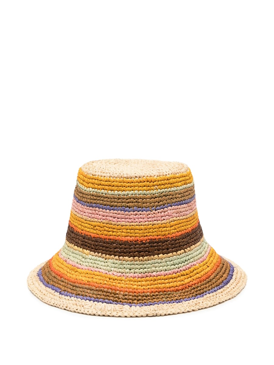 Zimmermann Zimmermann Stripe-pattern Bucket Hat, view 2