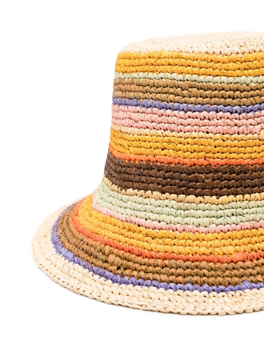 Zimmermann Zimmermann Stripe-pattern Bucket Hat, view 3