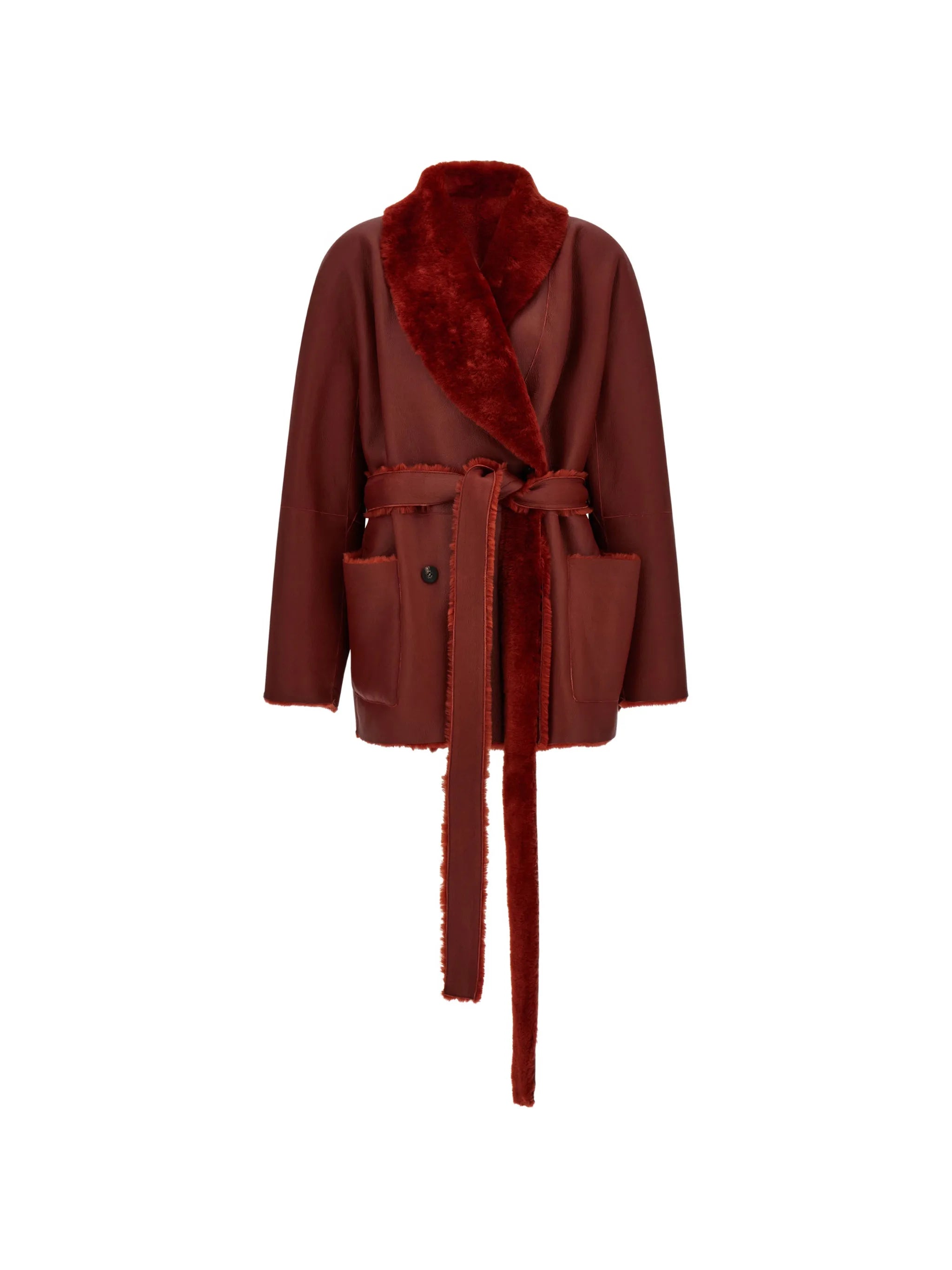 Ferragamo Ferragamo Reversible Shearling Jacket