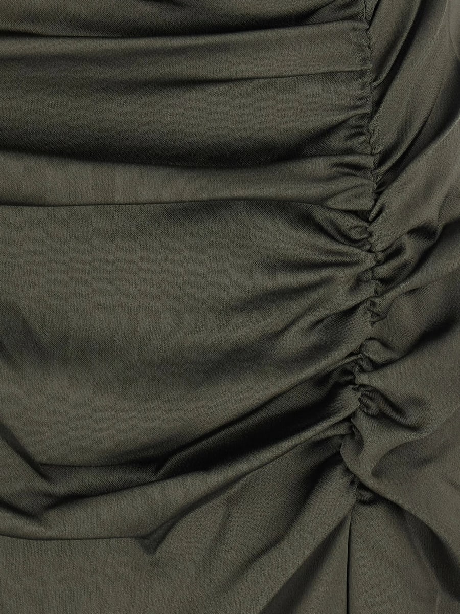 Simkhai Simkhai Draped Ruched Midi Dress, view 3