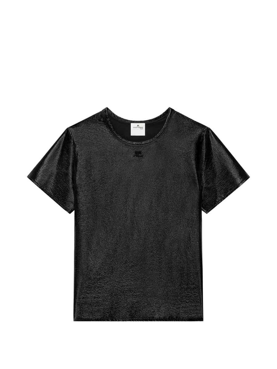 Courrèges Courrèges Logo-patch T-shirt