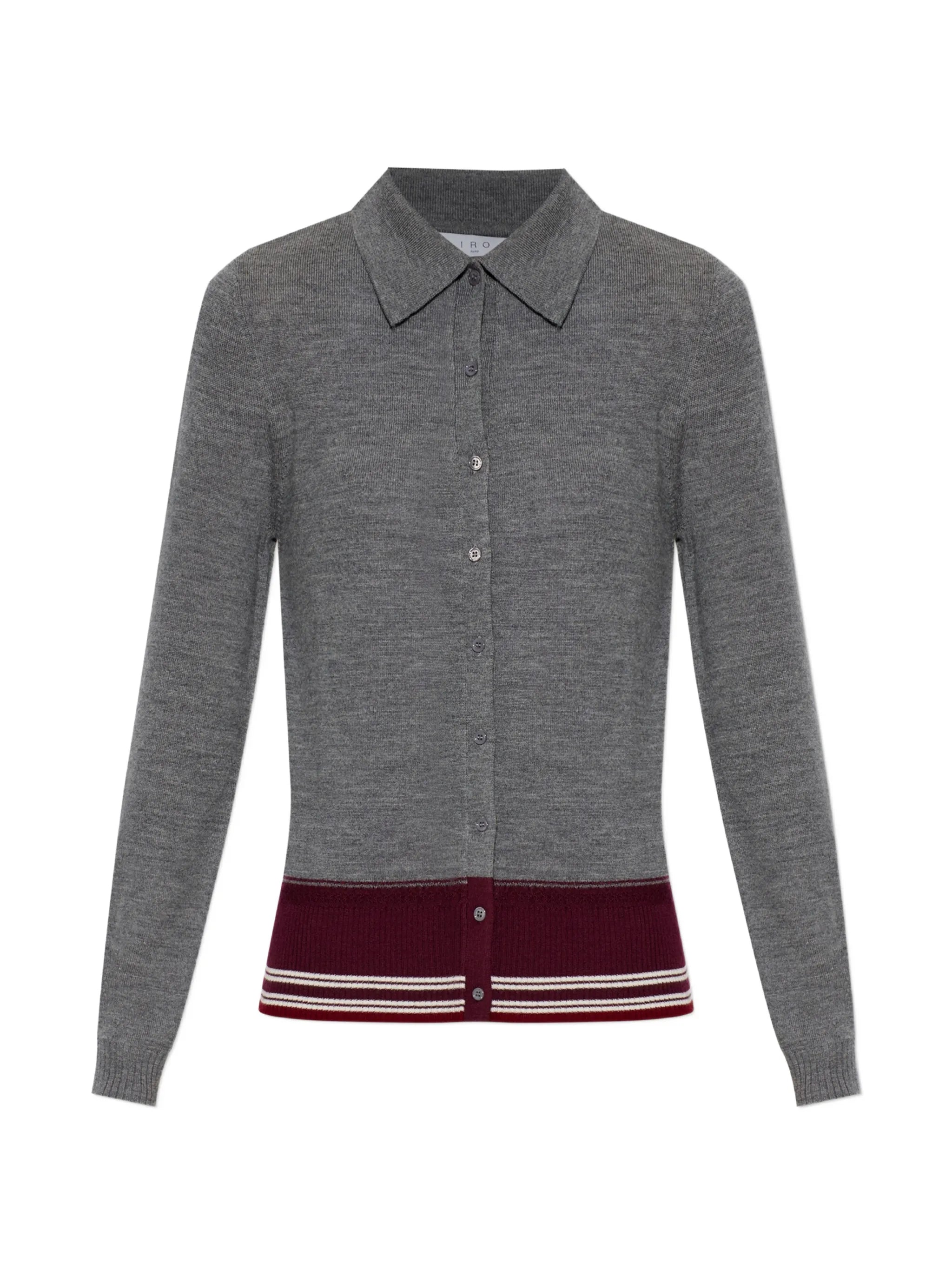 Iro Iro Miel Striped-trim Button-down Shirt
