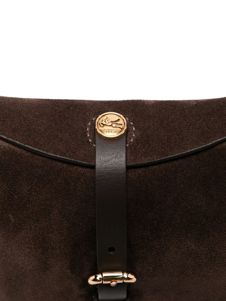 Etro Etro Small Suede Pony Bag, view 4