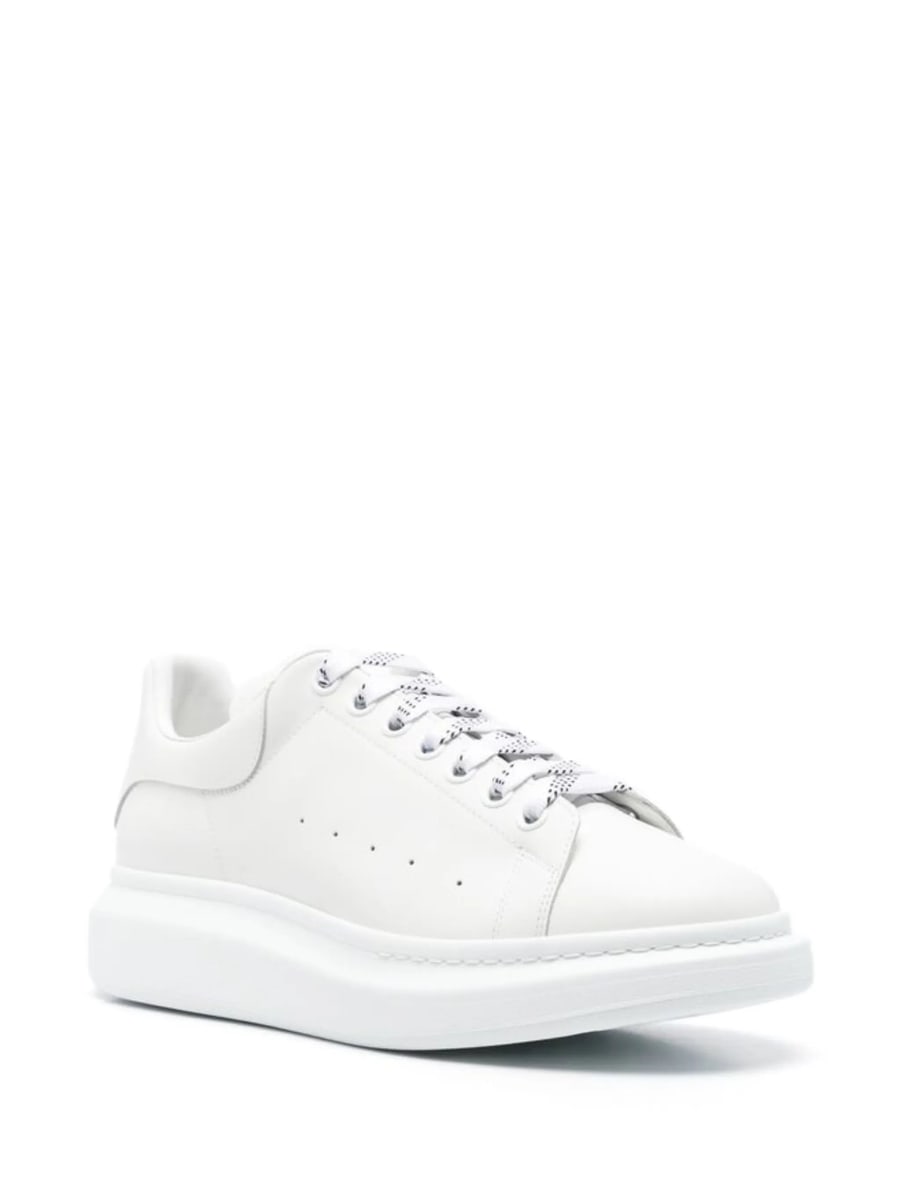 Alexander McQueen Alexander Mcqueen Oversize Leather Sneakers, view 2
