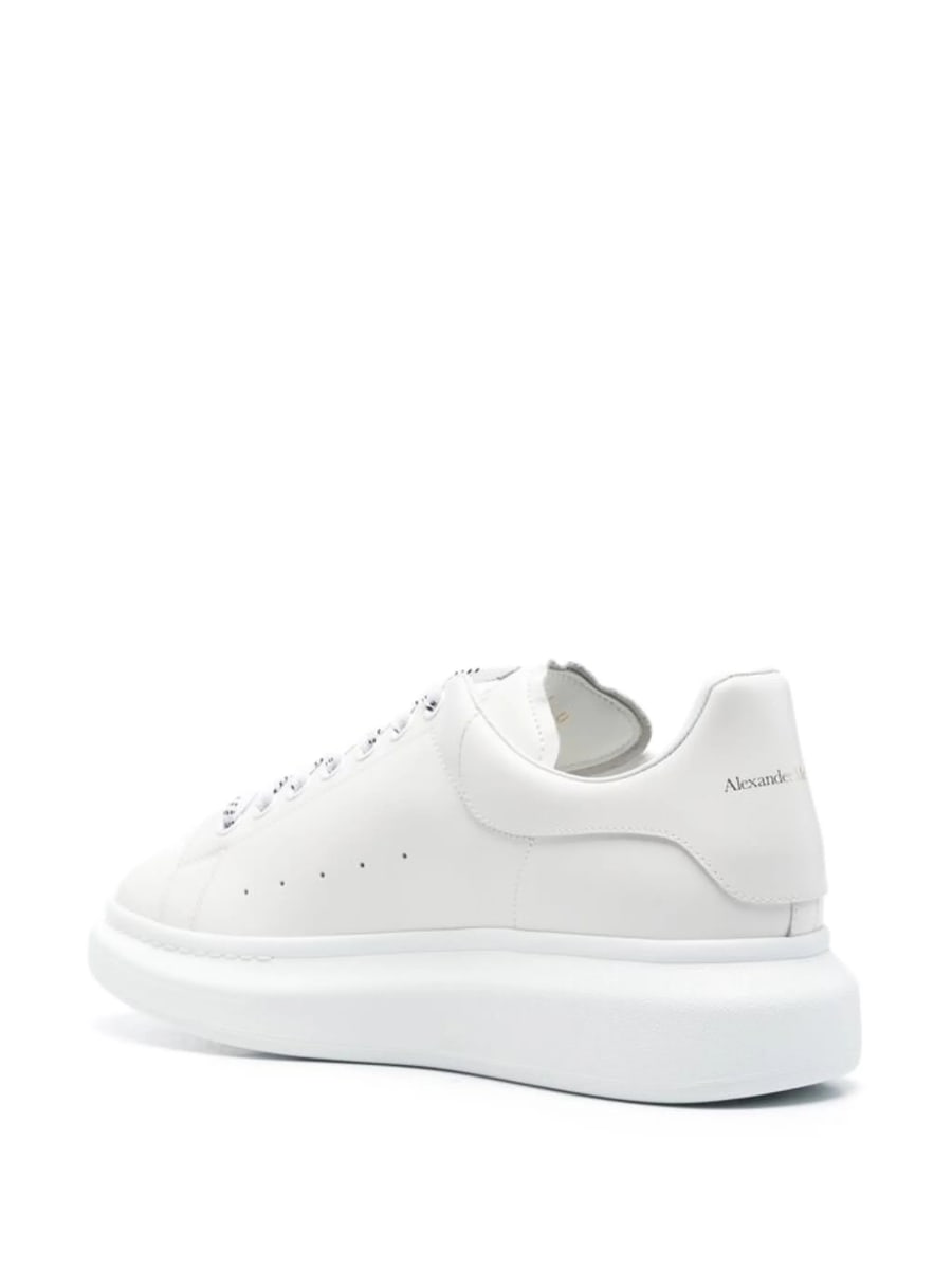Alexander McQueen Alexander Mcqueen Oversize Leather Sneakers, view 4