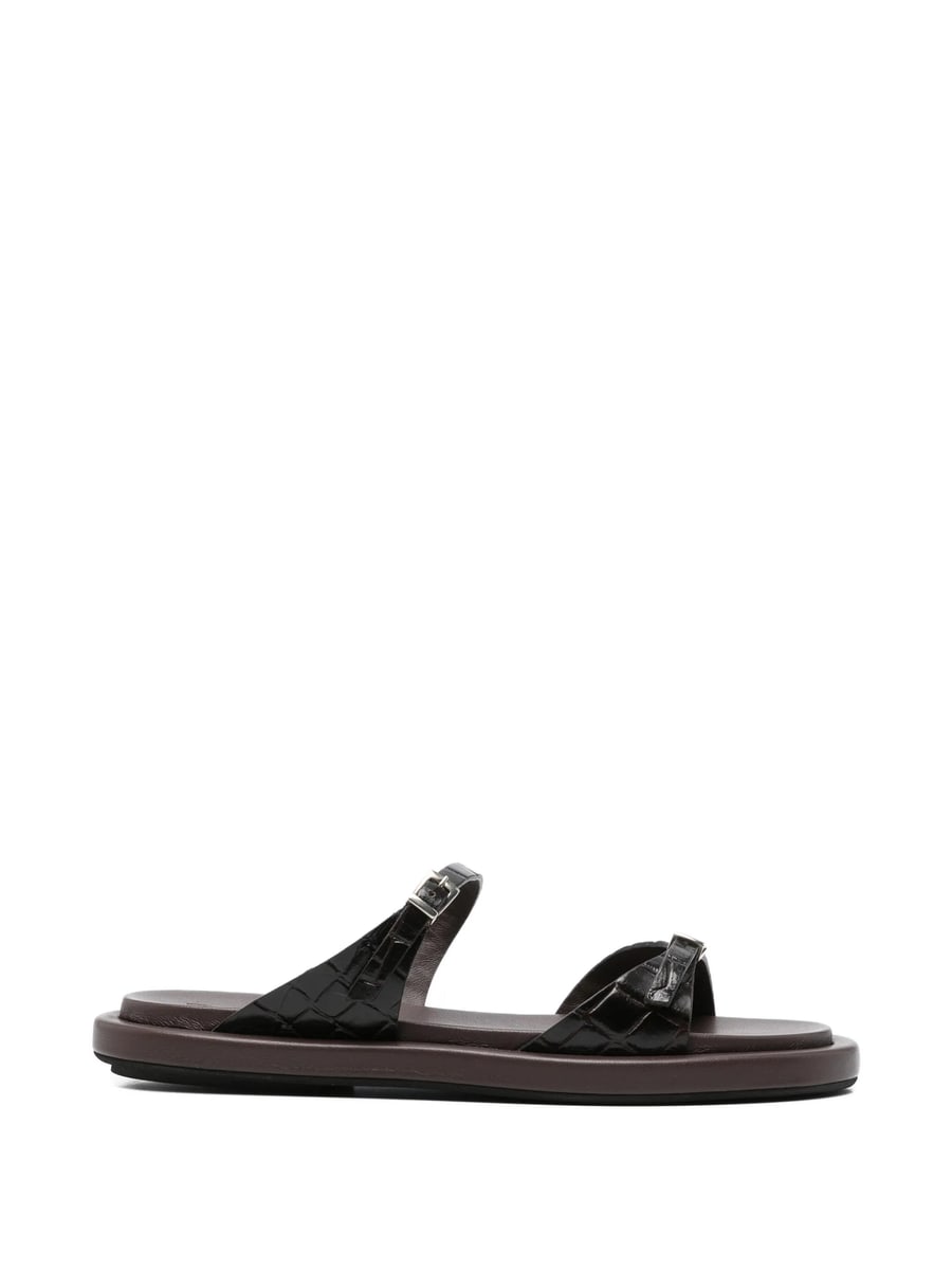 Poeve Poeve Laila Buckle Sandals