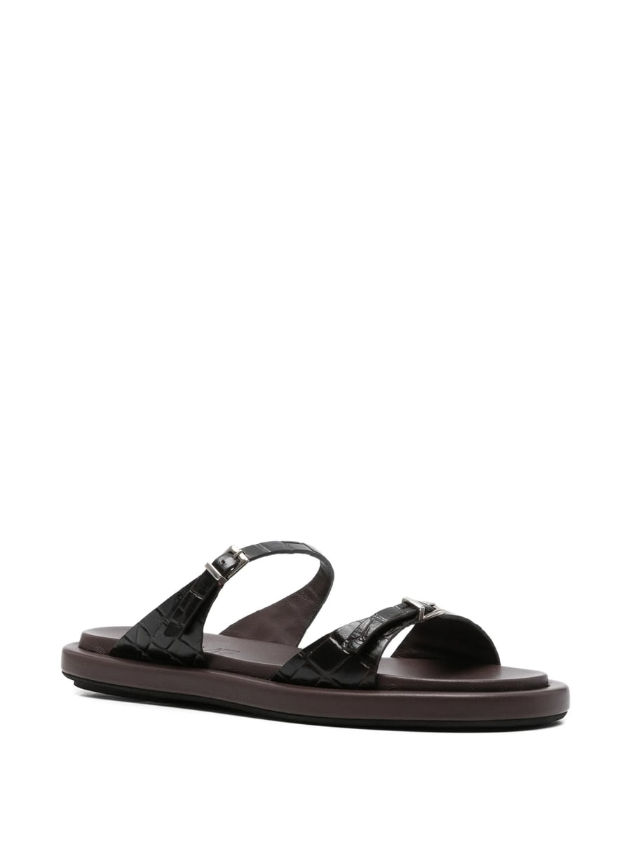 Poeve Poeve Laila Buckle Sandals, view 2