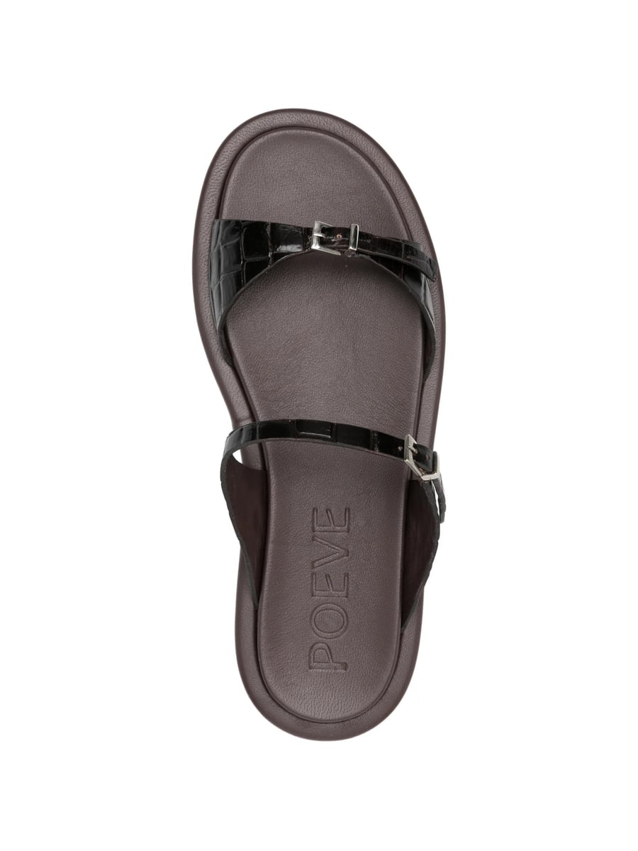 Poeve Poeve Laila Buckle Sandals, view 4