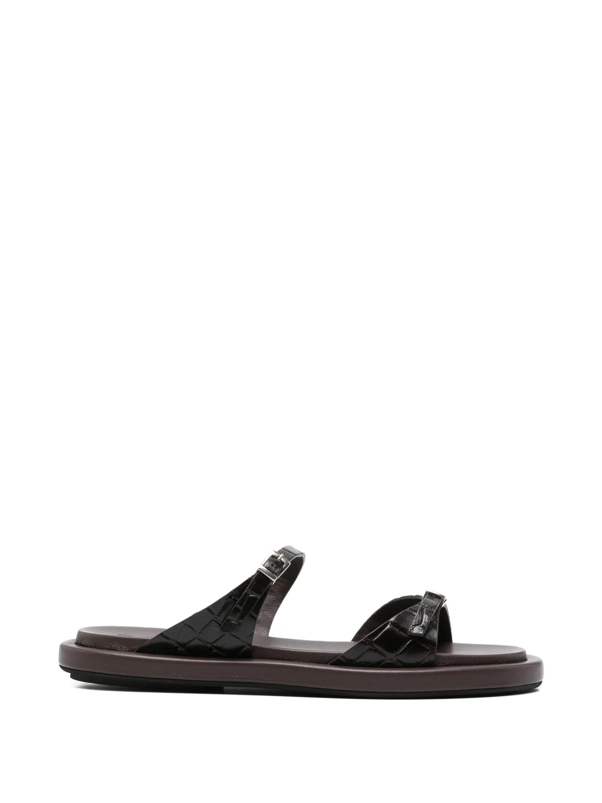 Poeve Poeve Laila Buckle Sandals