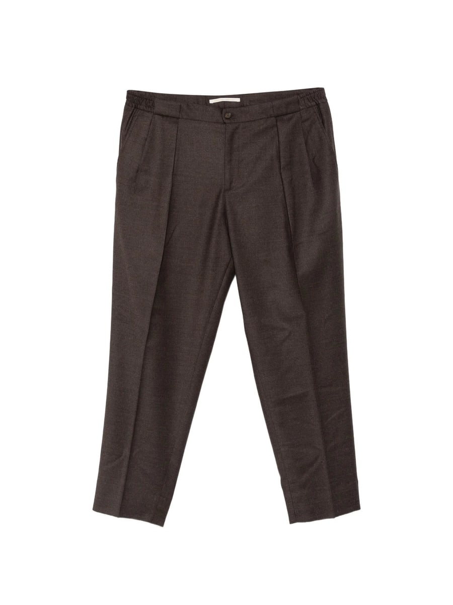 Briglia Briglia Portobellos Pleated Pressed-crease Trousers