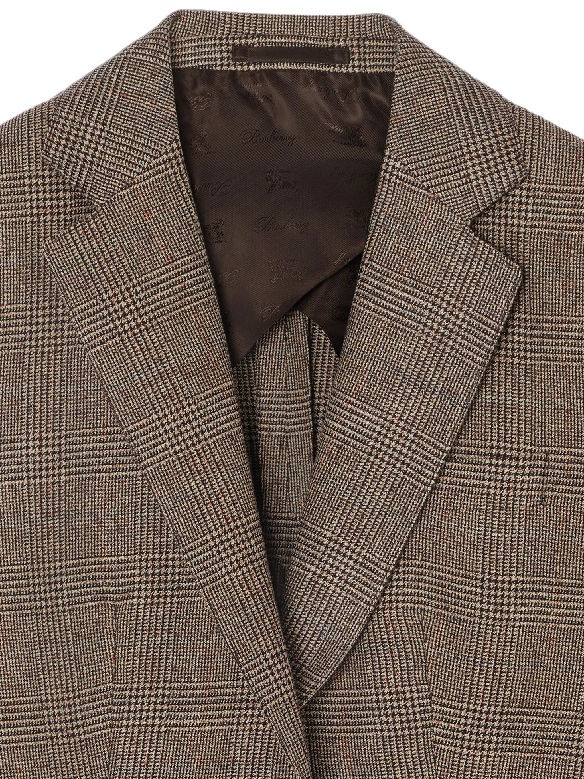 Burberry Burberry Prince Of Wales Checked Blazer, view 2