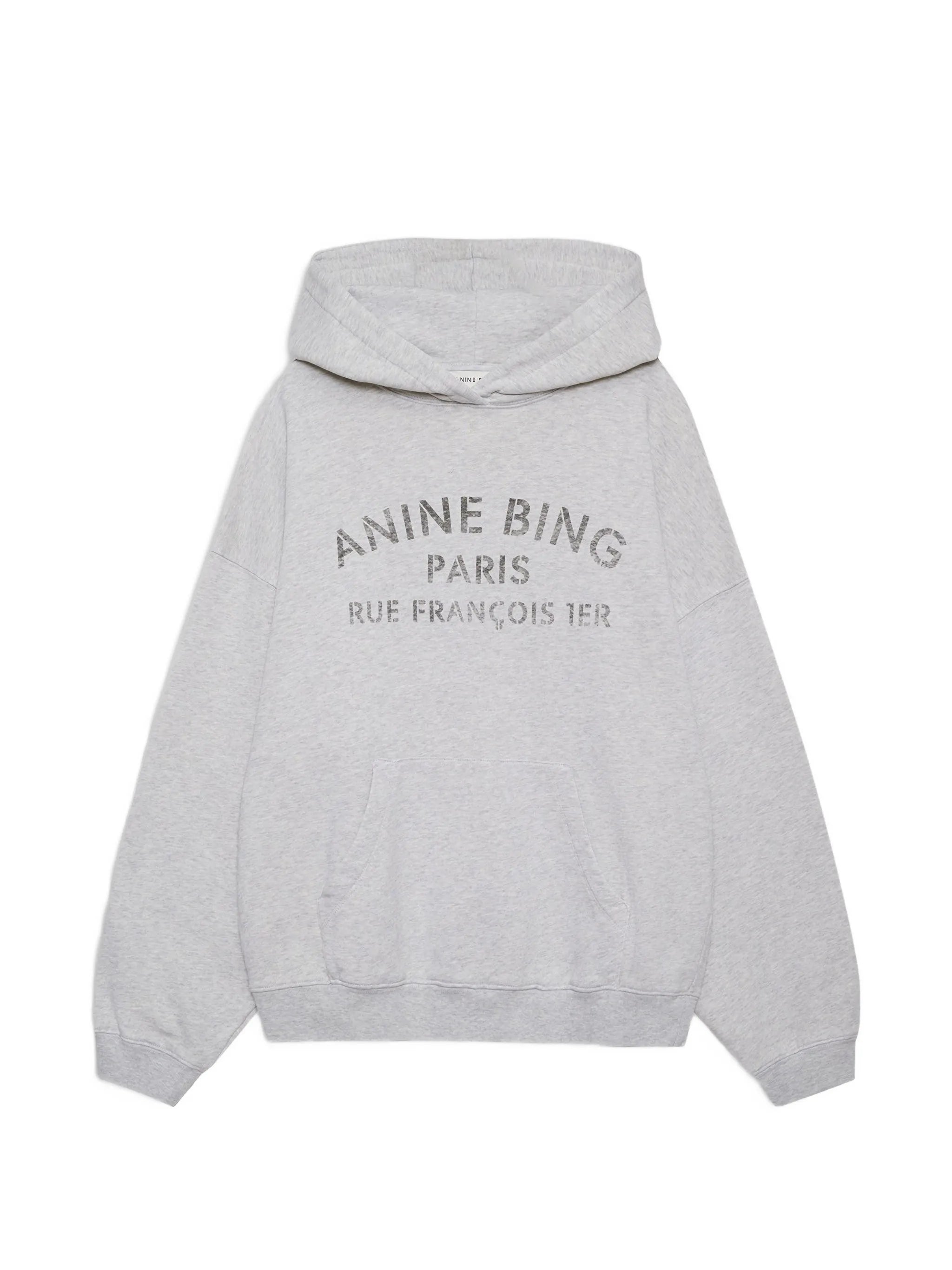 Anine Bing Anine Bing Harvey Sweatshirt Paris Stencil