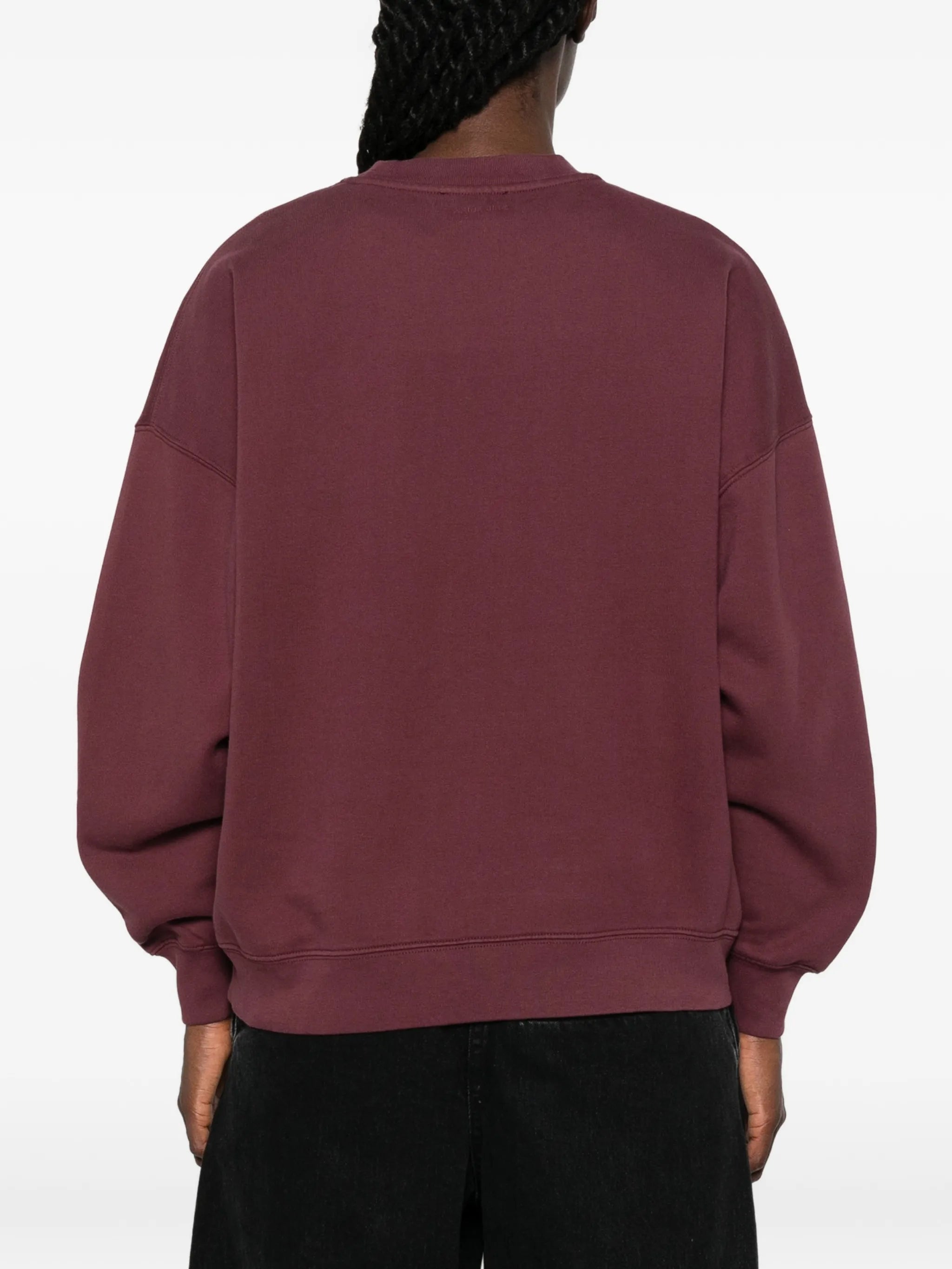 Anine Bing Anine Bing Miles Logo-patch Sweatshirt, view 2