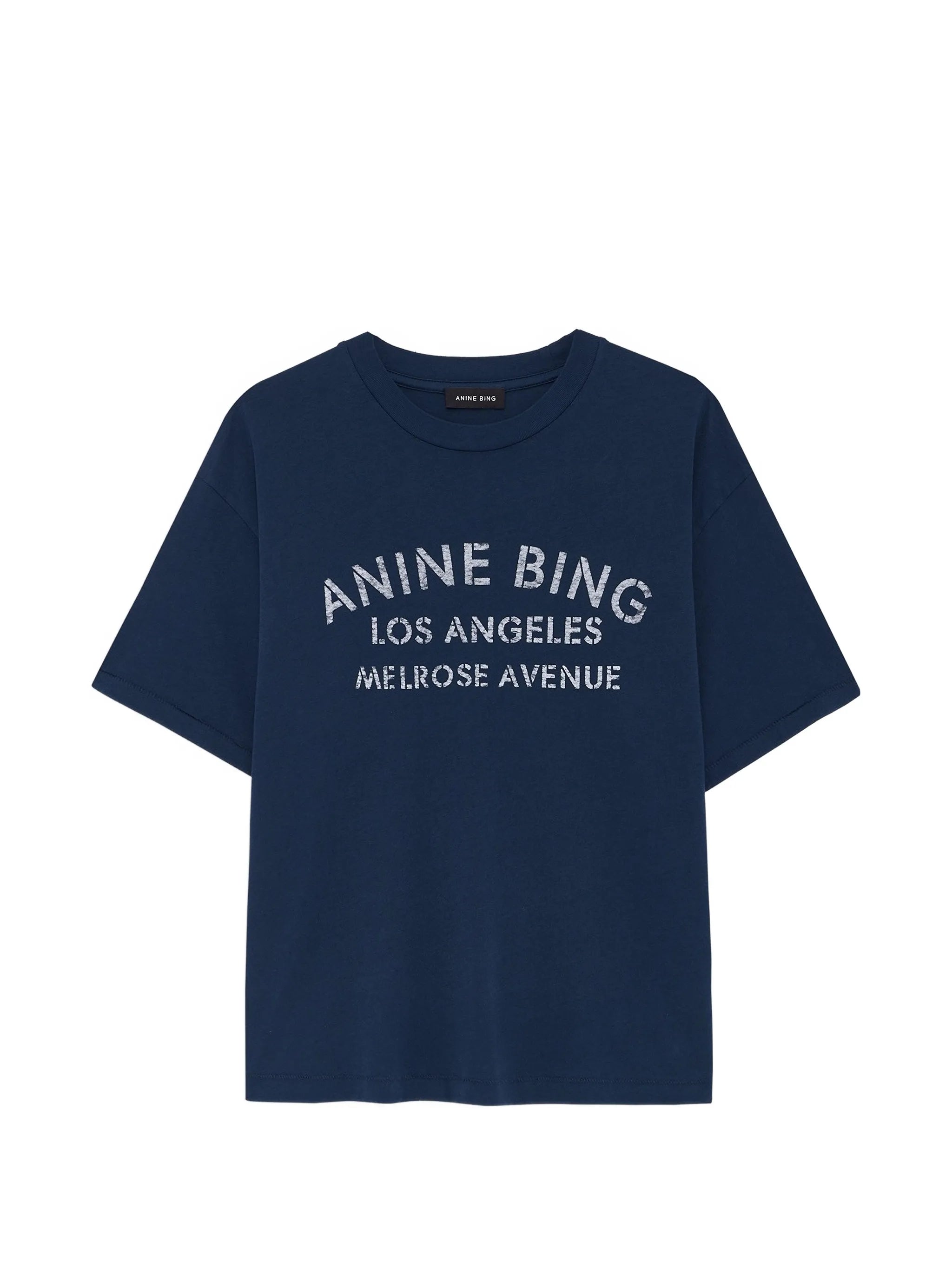 Anine Bing Anine Bing Cade Logo-detail Short-sleeve T-shirt