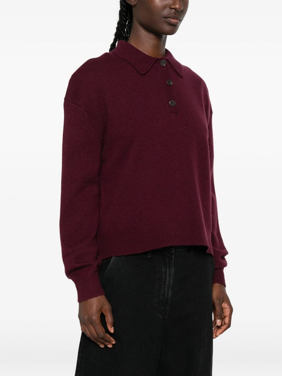 Anine Bing Anine Bing Lee Polo Sweater, view 2