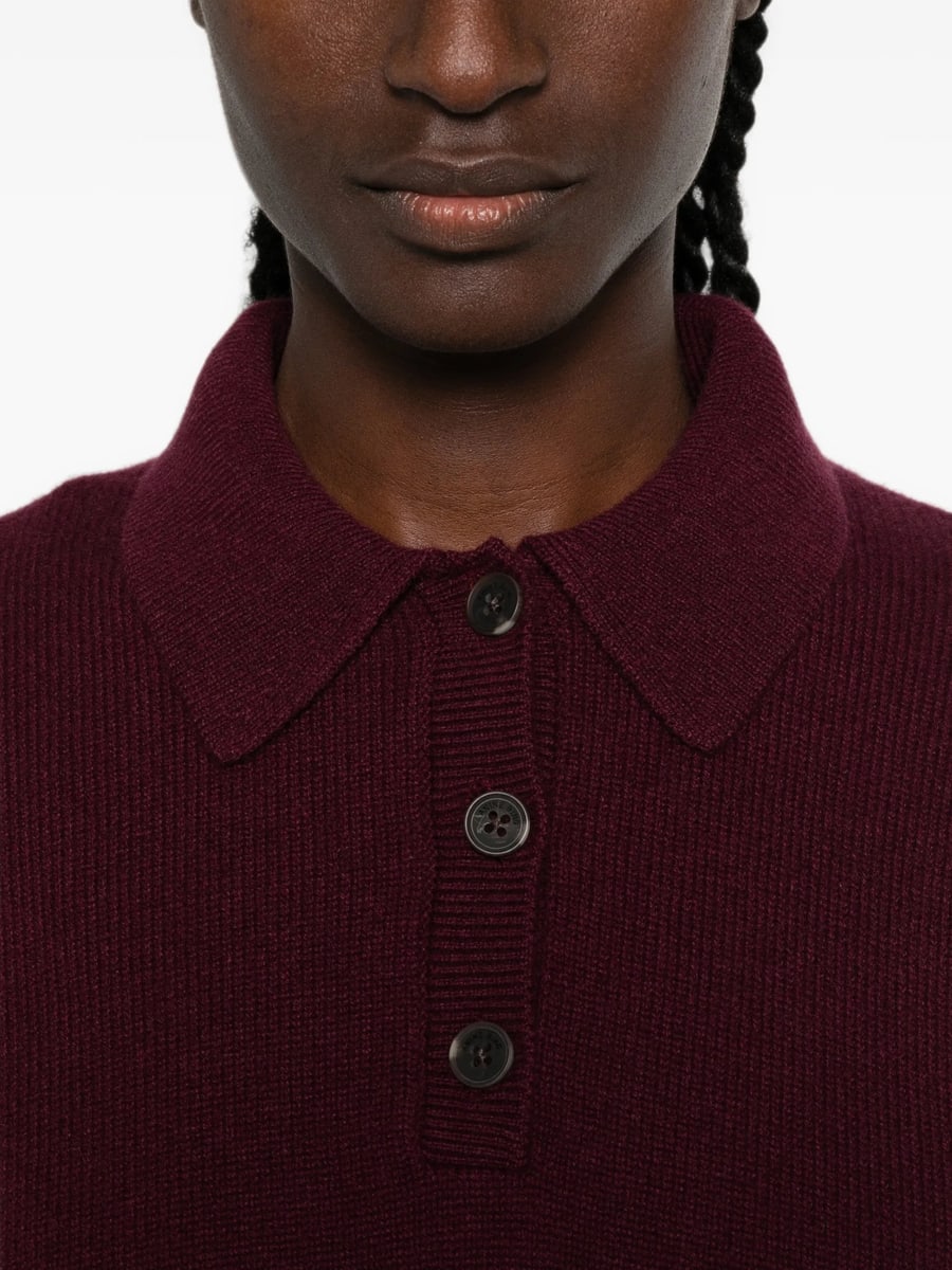 Anine Bing Anine Bing Lee Polo Sweater, view 4