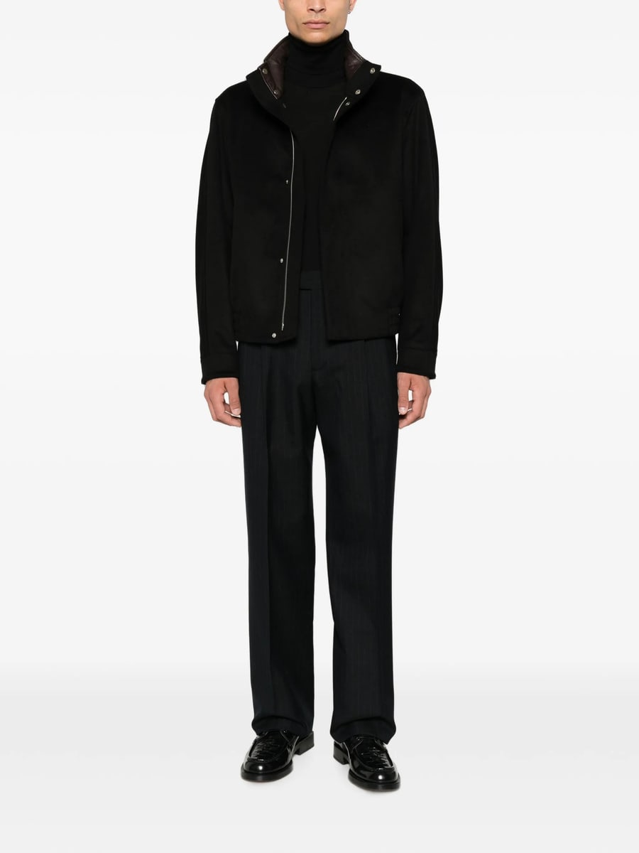 Lardini Lardini High-neck Zip-up Jacket, view 4