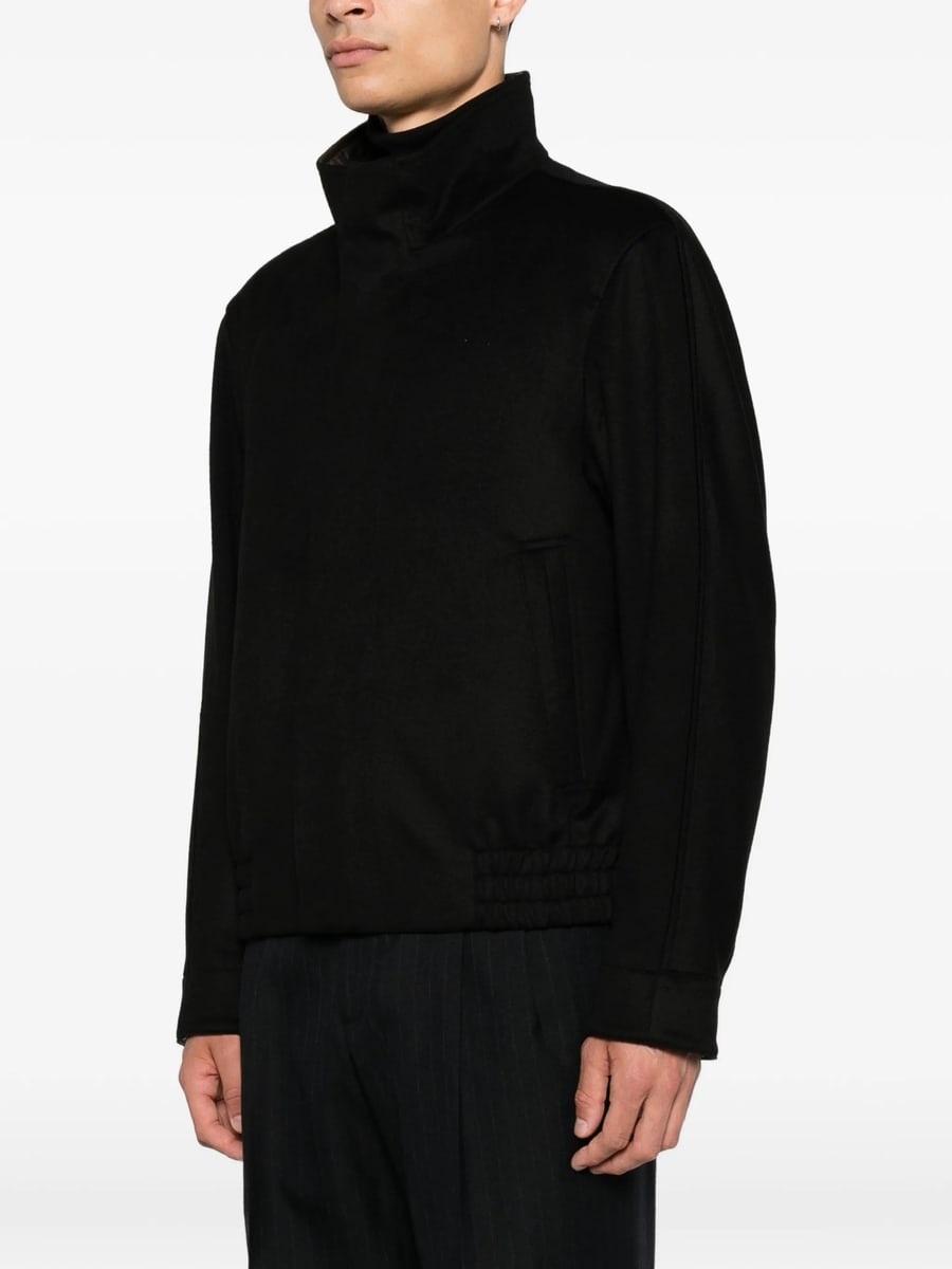 Lardini Lardini High-neck Zip-up Jacket, view 5
